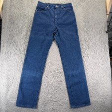 Vintage Wrangler Cowboy Cut 13MWZ Jeans Mens 33x36 Blue Cotton Denim Bootcut picture
