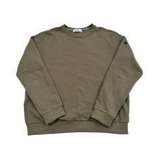 Stone Island Crewneck Sweatshirt Mens Size XL Olive Green Fleece Cotton picture