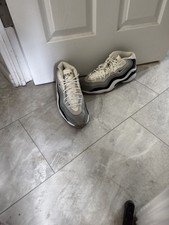 Nike Air Zoom Flight 96 Retro Basketball Sneakers Grey Black picture