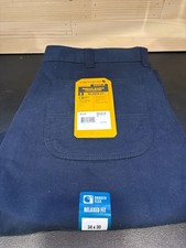 Carhartt Rugged Flex Relaxed Fit Canvas Work Pant BN2291-M Navy Blue picture