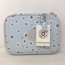 KIPLING AC7252 K17 100 PENS CASE OCEAN FLORAL ORGANIZER NEW picture