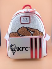 Loungefly KFC Chicken Bucket Sherpa Mini Backpack NWT | Viral | HTF | Rare picture