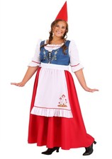 Plus Size Women's Garden Gnome Costume picture