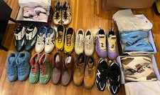 Lot of 14 Pairs Of Shoes | Jordan | ASICS | Nike | Coach | Drose | LeBron picture