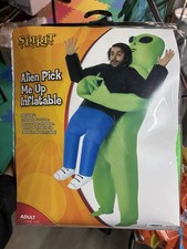 Spirit Halloween Alien Pick Me Up Inflatable Costume Adult One Size *USED ONCE* picture