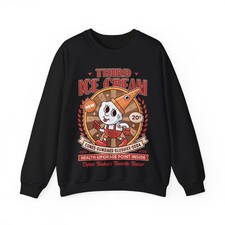 Dylan Faden Ice Cream Crewneck Sweatshirt. Control Resonant Video Game. picture