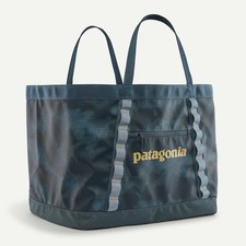 New With Patagonia Black Hole Gear Tote 61L Recycled Weather Resistant Summit Bl picture