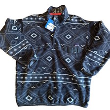 NWT Patagonia Mens XL Synchilla Snap-T Pullover Fleece Eyota Forge Gray Aztec picture