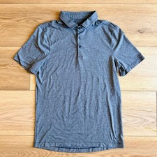 lululemon Men’s Heather Gray Performance Polo picture