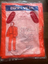 Comfi-Wear - 2 Piece Rain Suit – Waterproof Jacket & Pants  RW 25 – Orange - M picture
