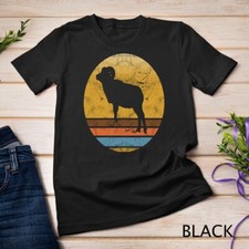 Retro Bighorn sheep Animal Vintage Style Love Animals Gift Unisex T-shirt picture