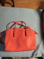 Michael Kors Ciara Satchel coral pink handbag picture