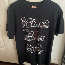Supreme Men’s Black FW18 T-Shirt Size M Crew Neck picture