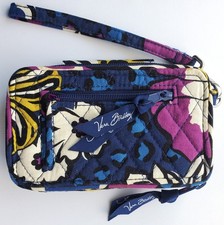 Vintage Vera Bradley Wristlet/Wallet/Purse, African Violet, 2014 picture
