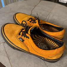 Vans Spitfire x Era Pro 'Cardiel' Skate Shoes Orange Suede Men's Size 7.0 US picture