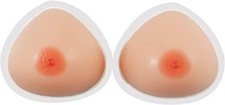 A-FF Cup Triangle Self-adhesive Silicone Breast Forms CD TG Bra Enhancers picture
