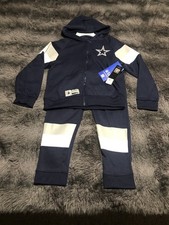 NFL Team Apparel Ultra game Unisex Kids Dallas Cowboys Sweatsuit Set Size 14-16 picture