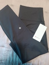 Lululemon Wunder Train Women's High-Rise Leggings Black, Size 14 picture