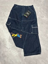 Vintage Rare Macgear Rap Baggy Cargo Denim jeans picture