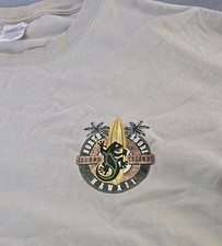 Vintage Anvil Island Legends Hawaii Gecko T Shirt Mens 2XL Maui Surf picture