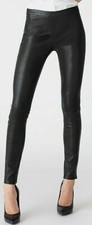 NWT J BRAND EDITA MR Legging 100% LAMB LEATHER Stretch SKINNY Pants $948 sz S picture