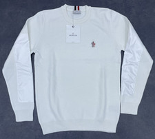 Moncler Men's White Casual Sweaters - Size XL picture