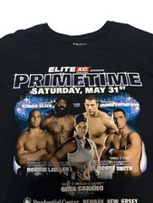 RARE Vintage 2008 EliteXC Primetime MMA Shirt Kimbo Slice Gina Carano Event 3XL picture