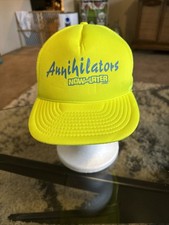 VTG-1980s Annihilators Now & Later Candy Foam Mesh Retro SnapBack Hat Rare New picture