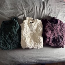 Express Men’s Knit Sweaters Bundle of #3 -  Size: XS Brand New Never Worn picture