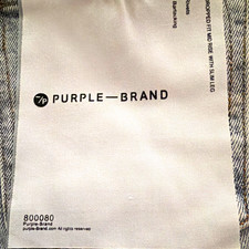 PURPLE BRAND Men's Distressed Light Wash Slim Fit Skinny Denim Jeans NWT picture