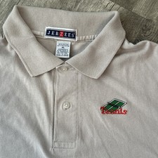 Vintage 90s Jerzees Tennis Polo Shirt - Men’s XL-Embroidered Front & Back  RARE picture