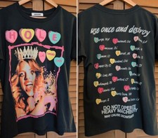 Hole Live Through This 2 sided basic black Retro Style Unisex T shirt picture