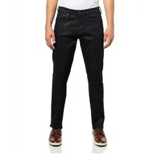 John Varvatos Jeans Mens Size 31 Black Slim Fit Waxed Coated JV 702 $248 picture