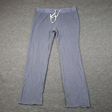 NEW James Perse French Terry Cutoff sweatpants 4 XL BLUE casual minimalist picture