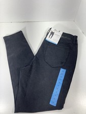 Seven7 Skinny Jeans Women Size 10 30X30 Black Denim High Rise Stretch NWT picture