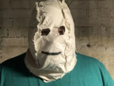 The Strangers Movie Man in the Mask Costume Killer Sack Hood Halloween Scary picture