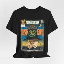 True Detective Vintage Crime Horror Graphic T-Shirt S-5XL picture