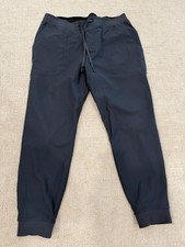 Lululemon Men's ABC Jogger Pants Dark Grey, Warpstreme, Obsidian, XL picture