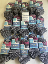 90 Pairs ( Lot of 15 x 6 Prs) Gold Toe All Pro Aquafx No Show Socks Shoe Sz 4-10 picture