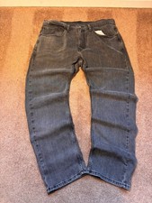 Vintage 90s grunge skater Levi's '94 Baggy Washed Black Jeans 25 picture