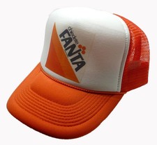 Fanta Orange Soda Foam Front Trucker Hat Snapback Mesh Cap Retro picture