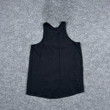Lululemon Tank Top Womens Medium Black Sleeveless Athletic Gym Shirt Workout picture