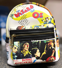 Loungefly Wizard of Oz Movie Poster Mini Backpack NWT Rare 2023 picture