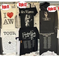 Alex Warren Finding Family on the Road 2026 Tour T-Shirt or Hoodie Reprint, Gif picture