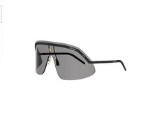 Celine Shield Morning Shade Runway CL40350U 01A Metal Shiny Black  Sunglasses picture