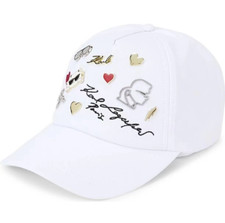 Karl Lagerfeld Unisex Adjustable Baseball Cap One Size, Iconic Logo, Stylish Fit picture
