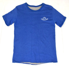 Vintage 70s Jordache Reversible T-Shirt Horsehead Logo Ringer Mens S Blue Gray picture