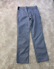 Duluth trading 40 Grit slim fit carpenter jeans Men's 34x34 Gray Straight leg picture