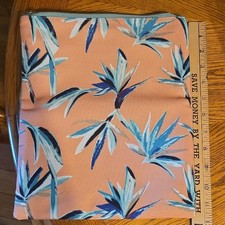 NWOT Rachel Pally Aqua Floral Foldover Reversible Zip Clutch Bag With Tassel.  picture