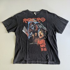 Necro Murder Murder Kill Kill Underground Hip Hop Ill bill size XL vintage shirt picture